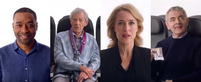 Відео про безпеку під час польоту від British Airways з британськими акторами